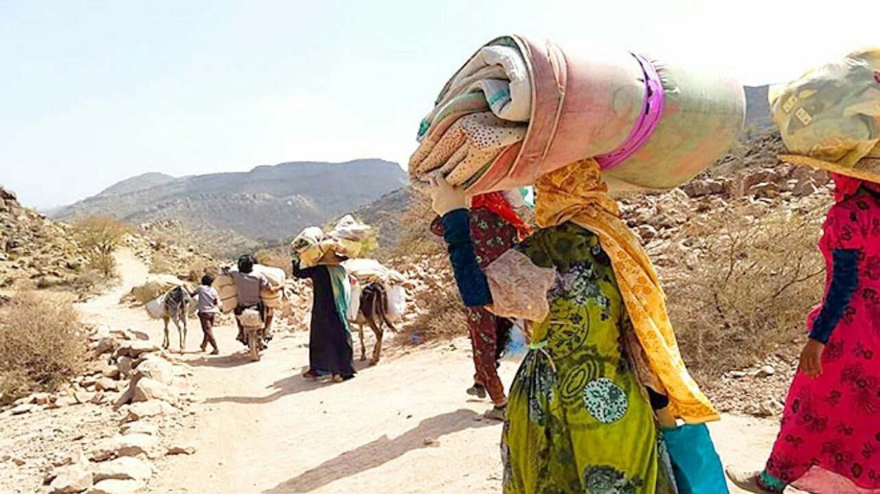 ارتفاع حاد في حالات النزوح الداخلي في اليمن خلال أبريل 2024
