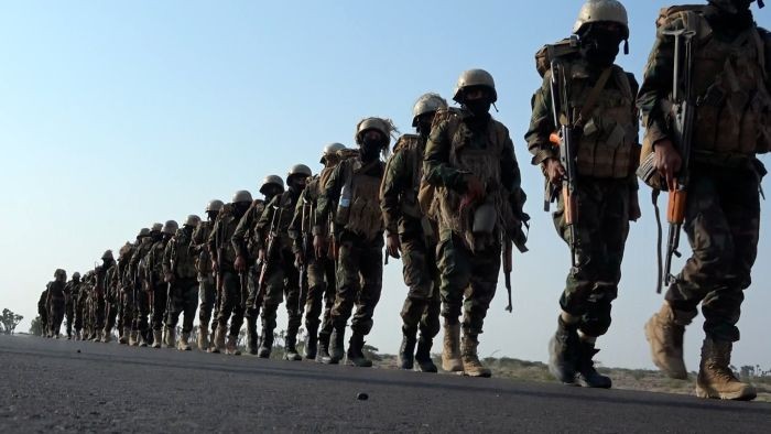 مسير قتالي لـ100 كم تنجزه دفعة الصاعقة الثانية 